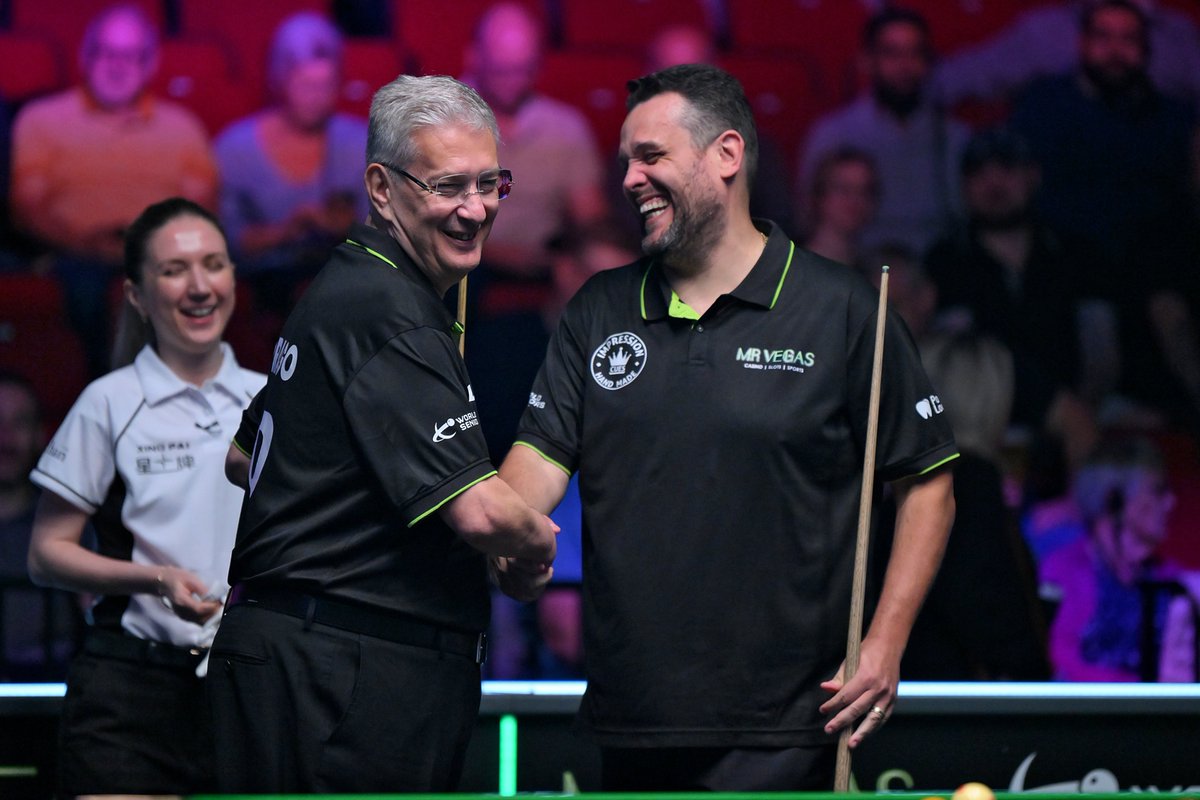 BRILLIANT BRAZILIAN INTO THE FINAL 🇧🇷

World Seniors champion Igor Figueiredo beats Tony Drago in the semi-final of the <a href="/MrVegas_Casino/">MrVegas</a> World Seniors Snooker 900!

He plays Jimmy White in the final. 

Watch live on <a href="/Channel5Sport/">Channel 5 Sport</a>!

#SeniorsSnooker | <a href="/connexinlive/">Connexin Live, Hull</a>