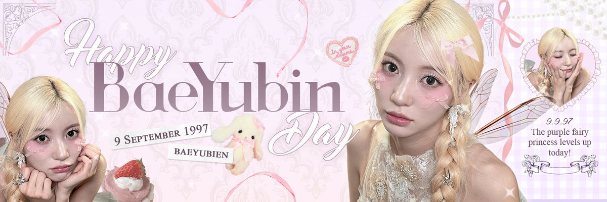 ⠀
⠀
              🎀 Hi baeyubientuals and everyone!! September 9th is my special day! 🥳 I've prepared a super cute Twibbon just for today's celebration, and it would mean so much if you'd use it to join in the fun! 🩷

🔗s.id/oUv7o
⠀
⠀