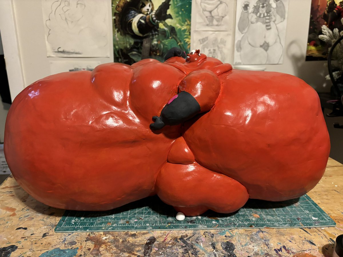 Ikky D. Pronouns (@ikkypanda) on Twitter photo it is done
the single largest furry sculpture I've ever made (this far)
made for the one and only <a href="/Pyrocynical/">Pyrocynical</a> it is done
the single largest furry sculpture I've ever made (this far)
made for the one and only <a href="/Pyrocynical/">Pyrocynical</a>