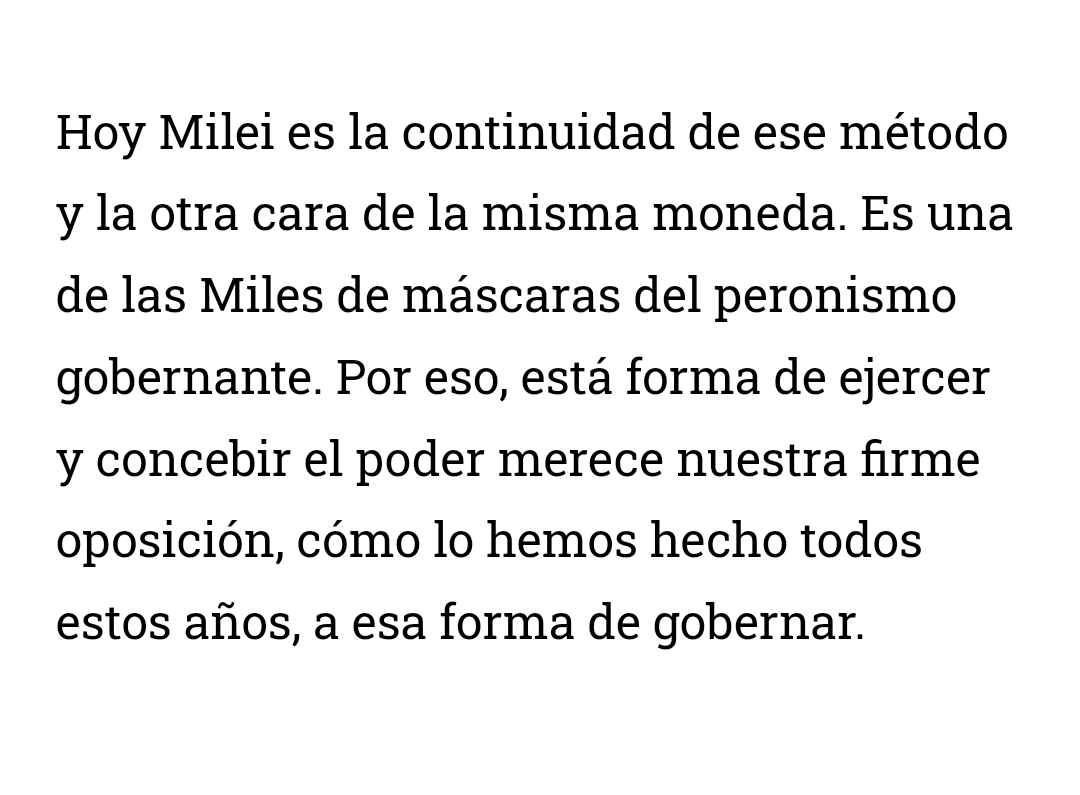 AlvarodLamadrid's tweet photo. "Milei en estos meses se muestra como la continuidad del Kirchnerismo".
https://t.co/Nk19FHWFYf https://t.co/jYVKZJEzfD