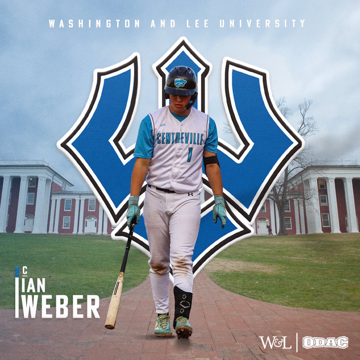 Ian Weber (@ianweber007) on Twitter photo I am extremely excited to announce that I will be continuing my academic and athletic career at Washington & Lee University. I would like to thank my family, coaches, and teammates for helping me along the way.
<a href="/wlu_baseball/">W&L Baseball</a> <a href="/cville_bsbl/">Centreville Baseball</a> <a href="/CatchersU/">Catchers Uยฎ๏ธ</a> <a href="/RichmondBraves/">Richmond Braves</a> <a href="/SnyderBaseball/">Snyder Baseball</a> I am extremely excited to announce that I will be continuing my academic and athletic career at Washington & Lee University. I would like to thank my family, coaches, and teammates for helping me along the way.
<a href="/wlu_baseball/">W&L Baseball</a> <a href="/cville_bsbl/">Centreville Baseball</a> <a href="/CatchersU/">Catchers Uยฎ๏ธ</a> <a href="/RichmondBraves/">Richmond Braves</a> <a href="/SnyderBaseball/">Snyder Baseball</a>