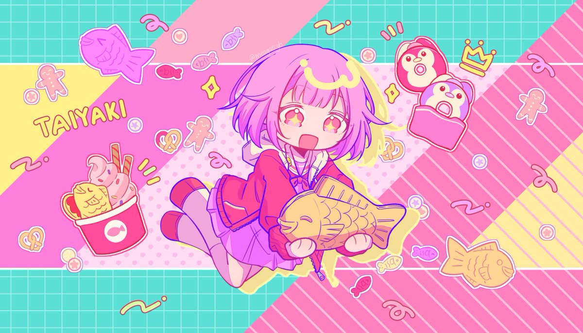 meagan_yb's tweet image. Happy birthday Emu 🍩🍬 !!!!

#鳳えむ誕生祭2024 #prsk_FA