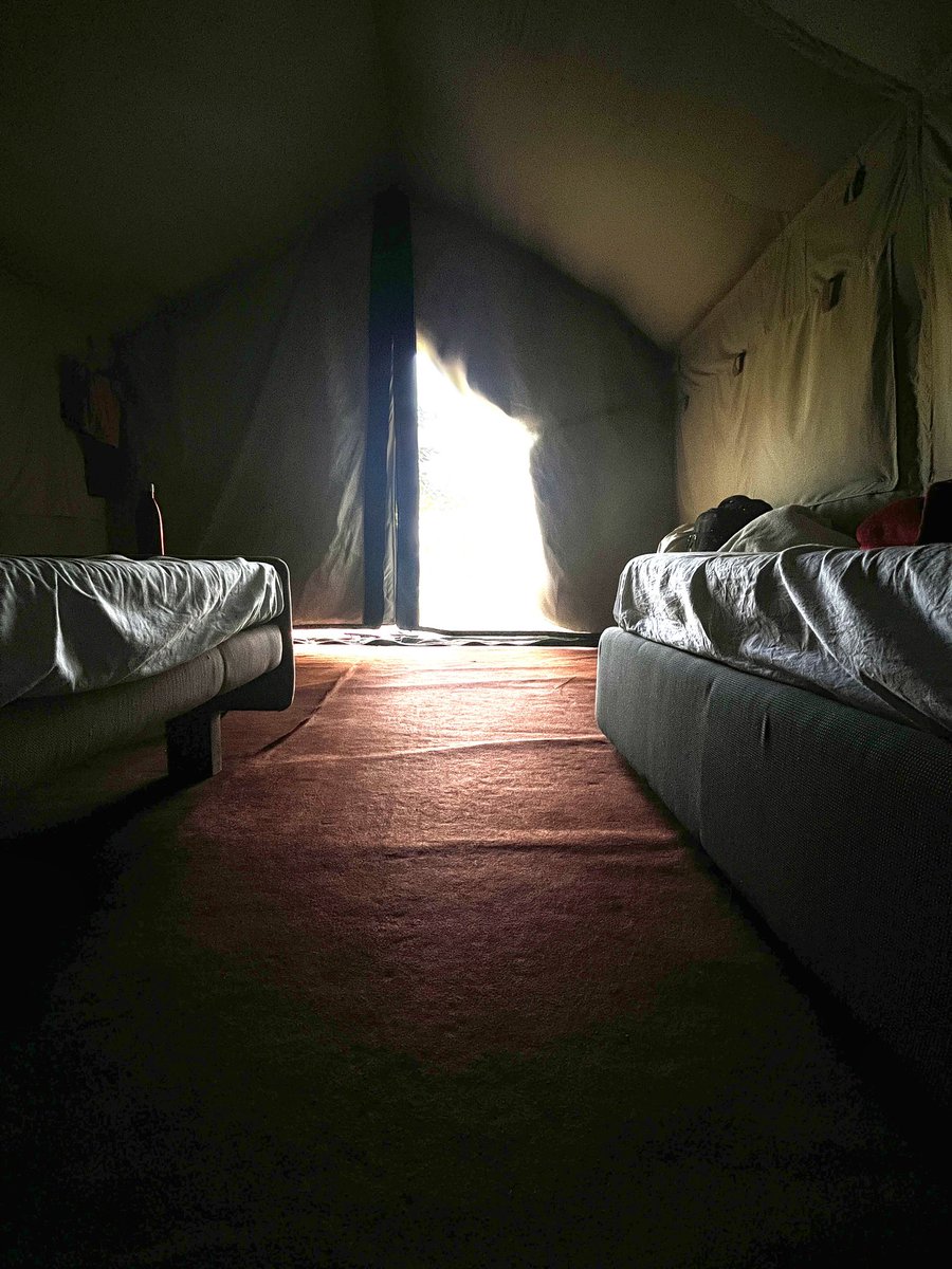 RatoolM11's tweet photo. “The greener the setting, the more the relief.”   
#nature #tenting #oxygen https://t.co/aXgNWLEUxl