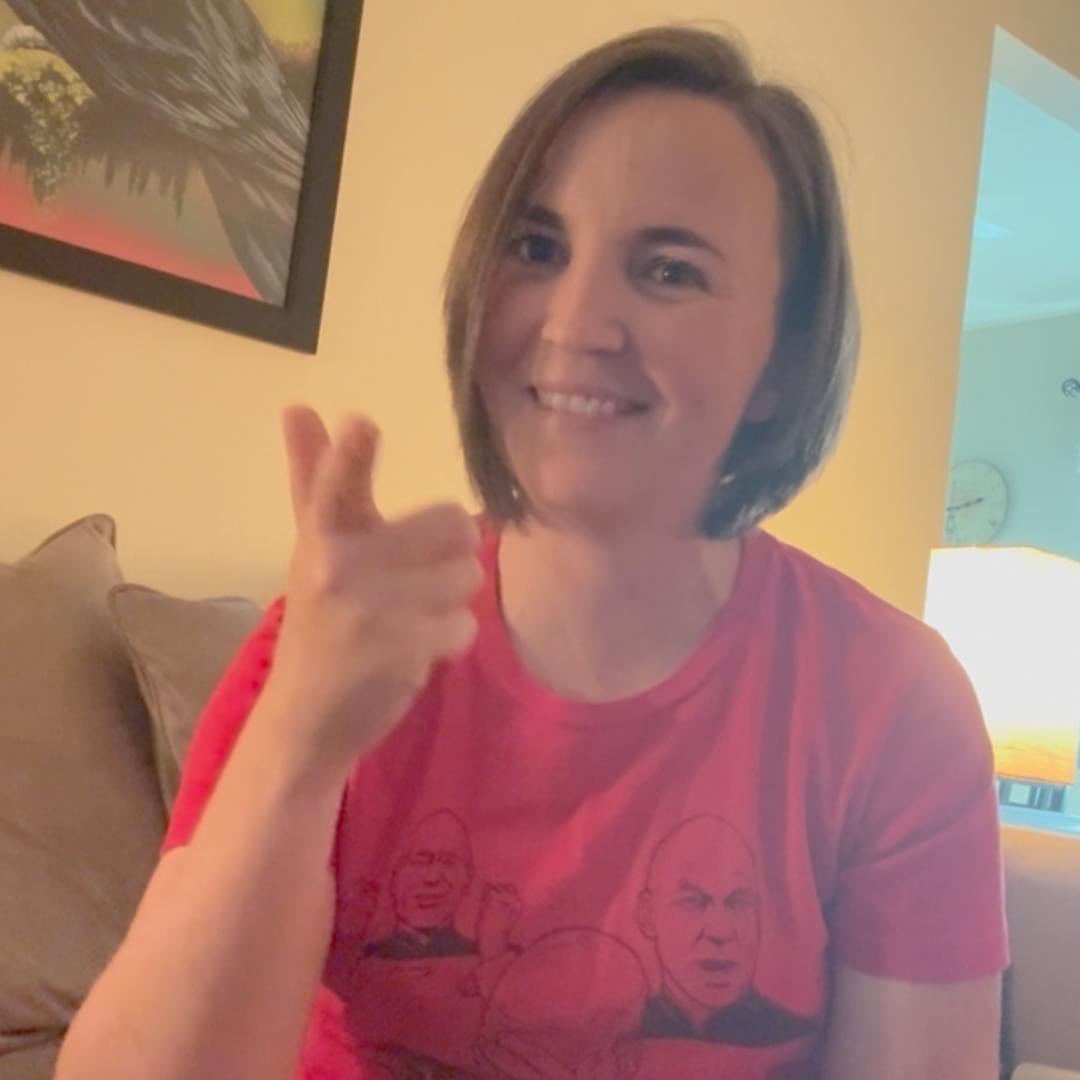 “I actually don't remember the first time I watched Star Trek... I was born about 16 months before The Next Generation premiered."
Holly Amos, host of Mission Log: Live