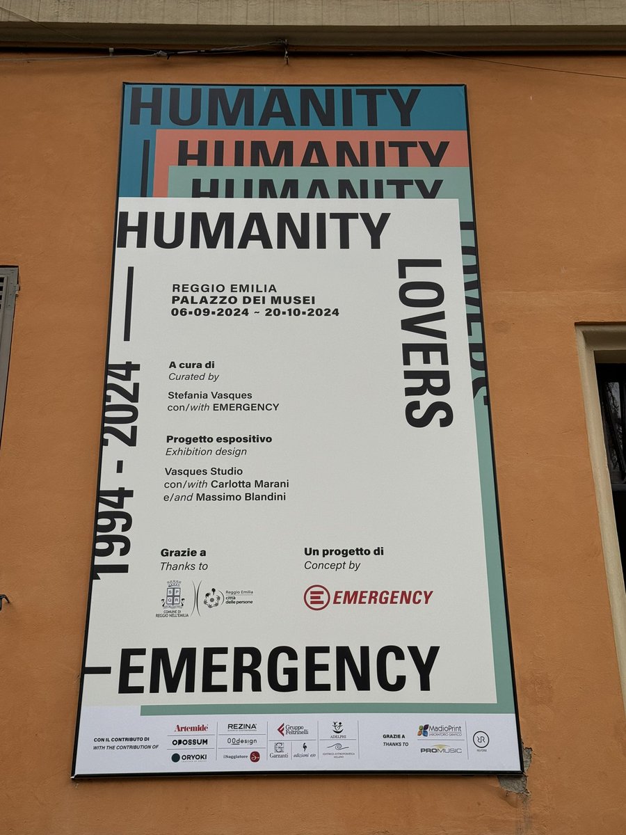 EmergencyBO's tweet image. Humanity Lovers la mostra di #Emergency