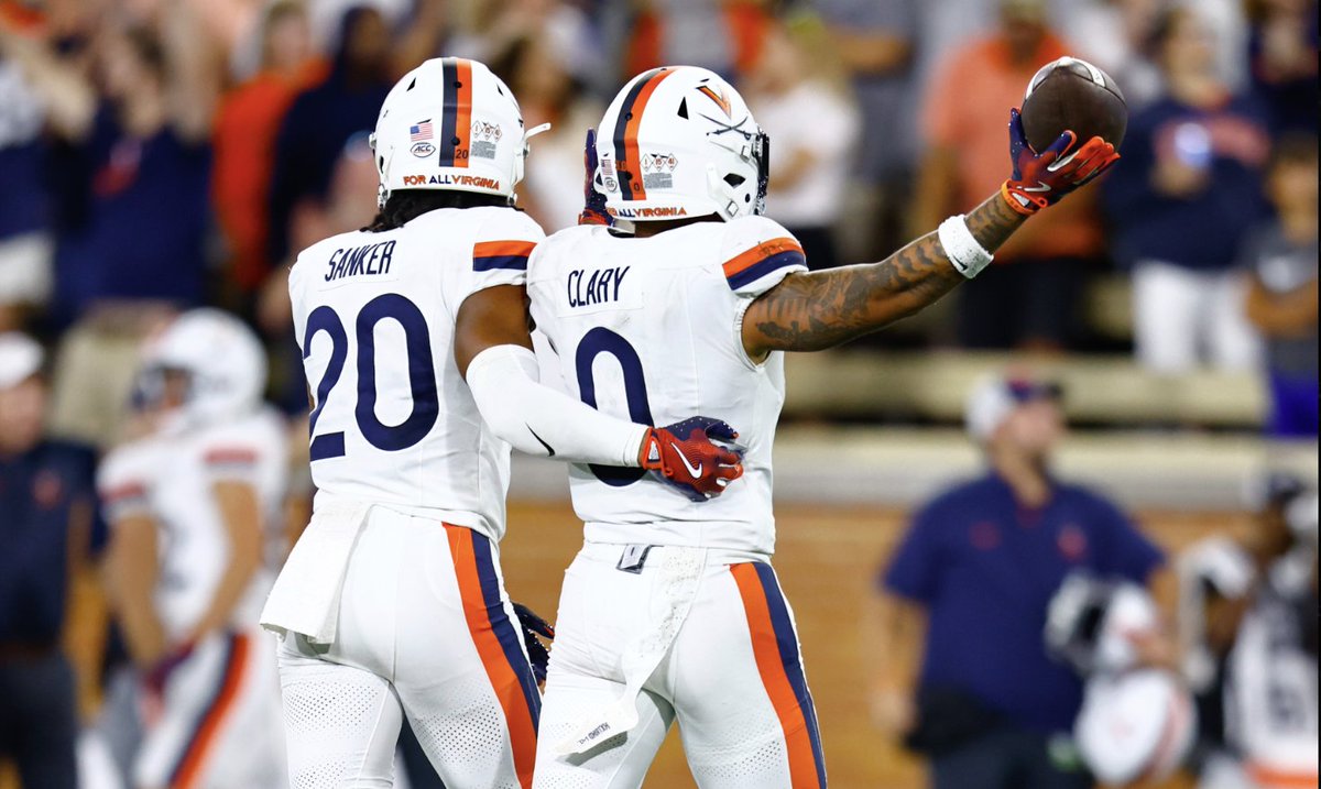 After #UVA's comeback win over Wake Forest, QB Anthony Colandrea graded out at 80.7, according to PFF. 

Here are the PFF grades, snap counts from #UVA's win over Wake Forest (VIP) 

247sports.com/college/virgin…