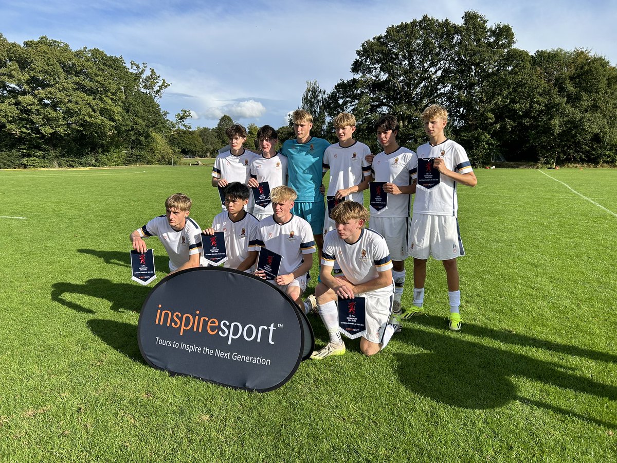 isfafootball's tweet image. Congratulations to @inspiresport ISFA Sixes National Champions @reptonfootball , defeating @ShrewsburySport 3-0 in the final