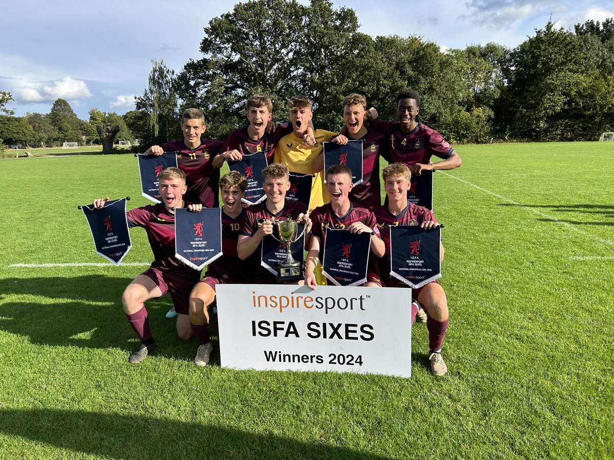 isfafootball's tweet image. Congratulations to @inspiresport ISFA Sixes National Champions @reptonfootball , defeating @ShrewsburySport 3-0 in the final