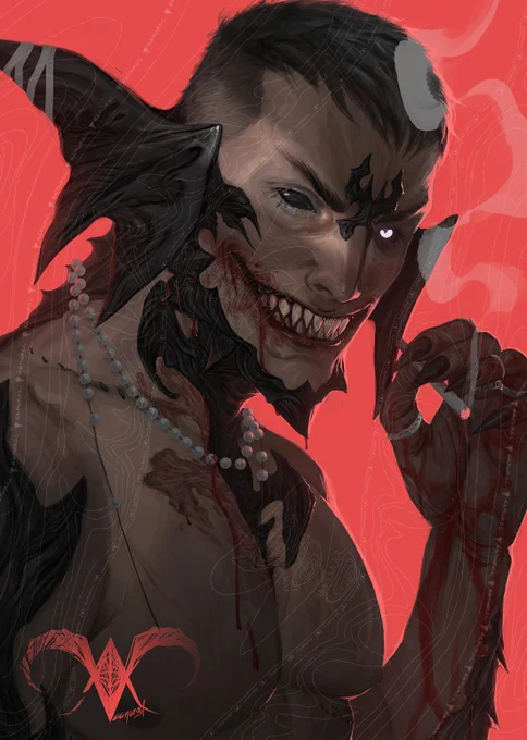 COMMS OPEN Adepts! I open TWO portrait slots for $120 each! I prefer to  - Demons - Humans/humanoids - Villains  But I also can do robots, aliens, anthro - just attach a picture of your character to the message to make sure uwu  DM me for any questions! :3 