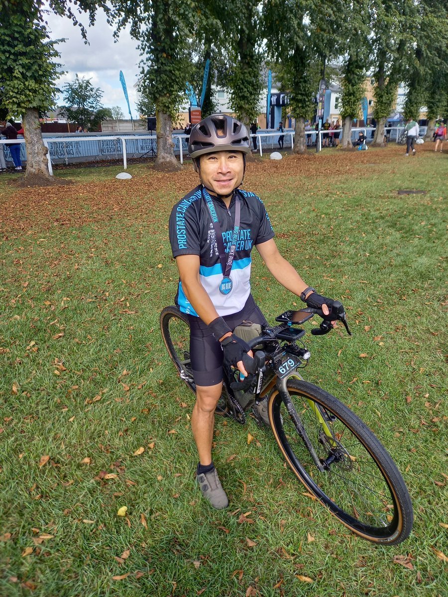 DAMIEN LEACH (@drdaleach) on Twitter photo Well done to Fui for completing the <a href="/ProstateUK/">Prostate Cancer UK</a> big blue bike ride! 90kms! You can still donate! <a href="/ImperialSandC/">Surgery and Cancer</a> <a href="/imperialcollege/">Imperial College London</a> @BevanLab
justgiving.com/fundraising/bi… Well done to Fui for completing the <a href="/ProstateUK/">Prostate Cancer UK</a> big blue bike ride! 90kms! You can still donate! <a href="/ImperialSandC/">Surgery and Cancer</a> <a href="/imperialcollege/">Imperial College London</a> @BevanLab
justgiving.com/fundraising/bi…