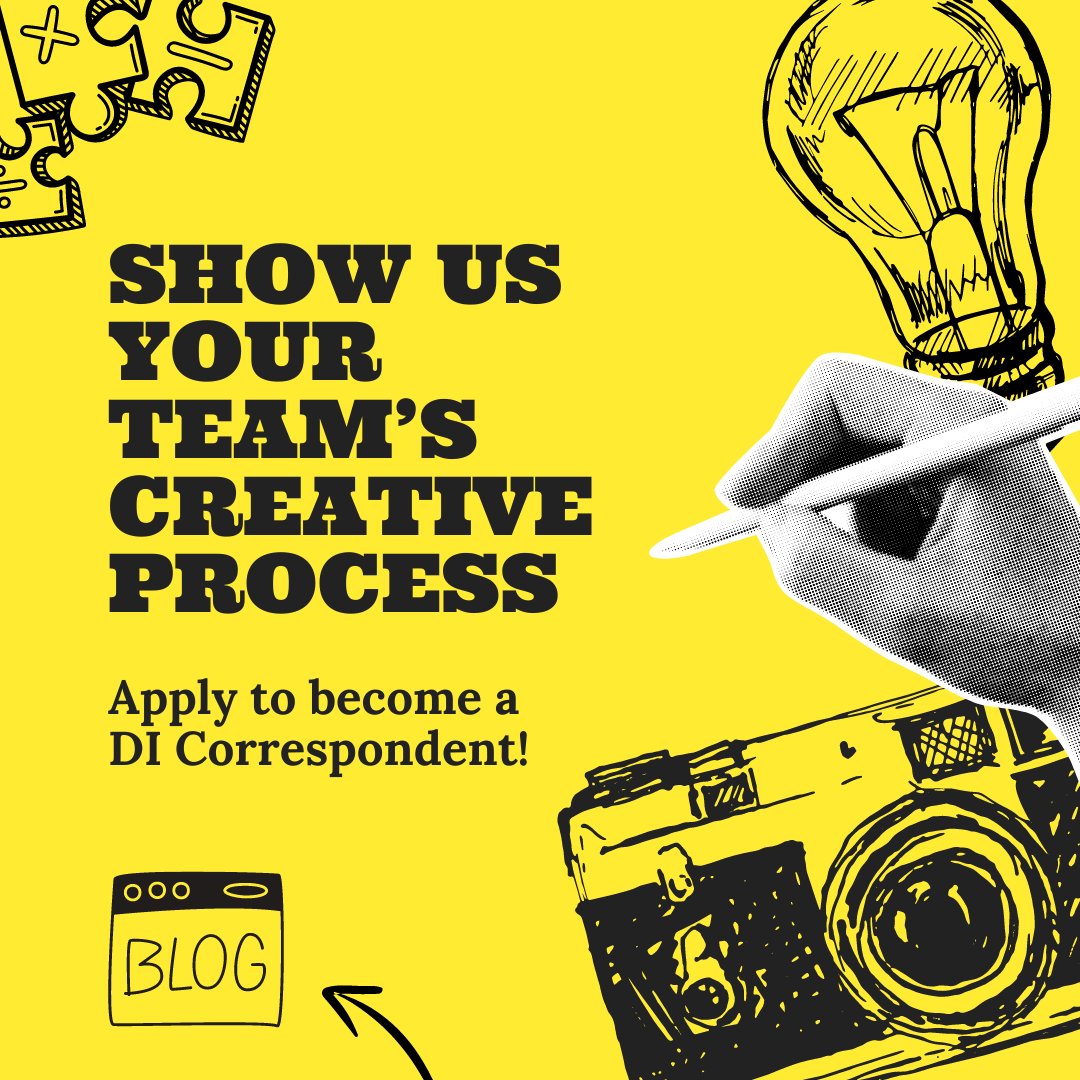 IDODI's tweet image. Be a champion for creativity and get featured! We’re on the lookout for Team Managers to become DI Correspondents and share their team’s journey this season. Learn more and apply! hubs.la/Q02NwBhg0

#DestinationImagination #ChallengeExperience