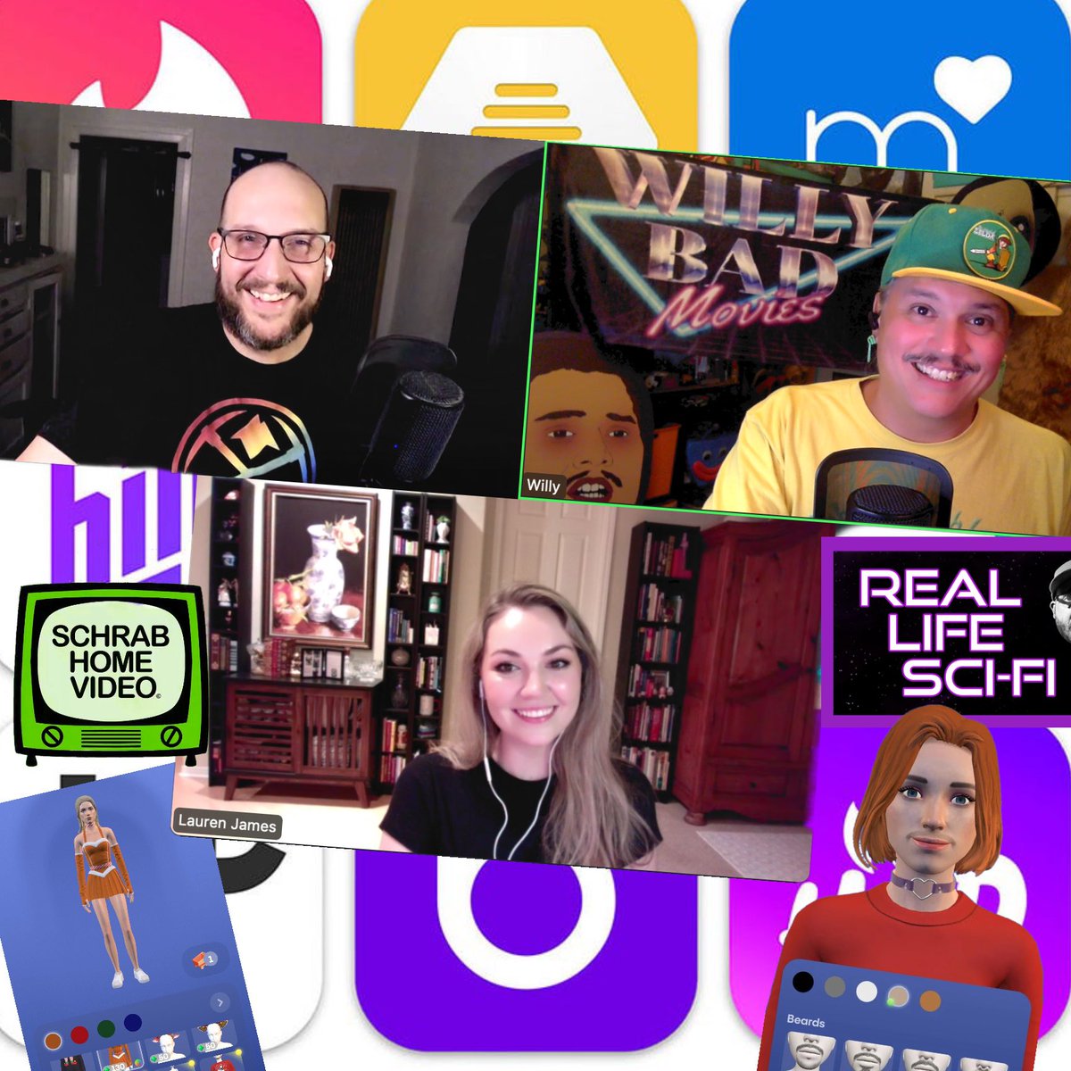 RealLifeSciFi1's tweet photo. The Future of dating, AI Dating and also Dating AI with Lauren James #RealLifeSciFi ep 469 is out now. 

#ai #aiDating #datingAI #dating #scifi #future https://t.co/Og5c92xraU