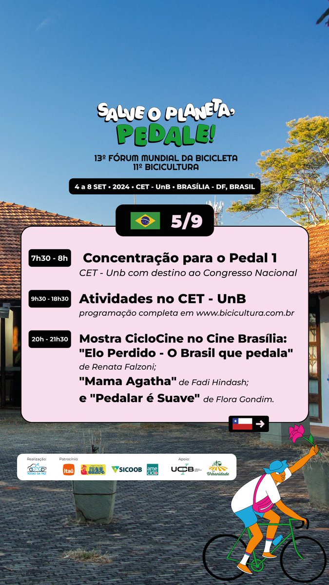 FMB_oficial's tweet photo. Lembrando que para participar de qualquer atividade do nosso evento, é necessário preencher o formulário de inscrição através do link na bio ou por aqui https://t.co/2z4S5TgHD5 .
Faltam somente 9 dias! Vem! https://t.co/IiSPtPSaCd