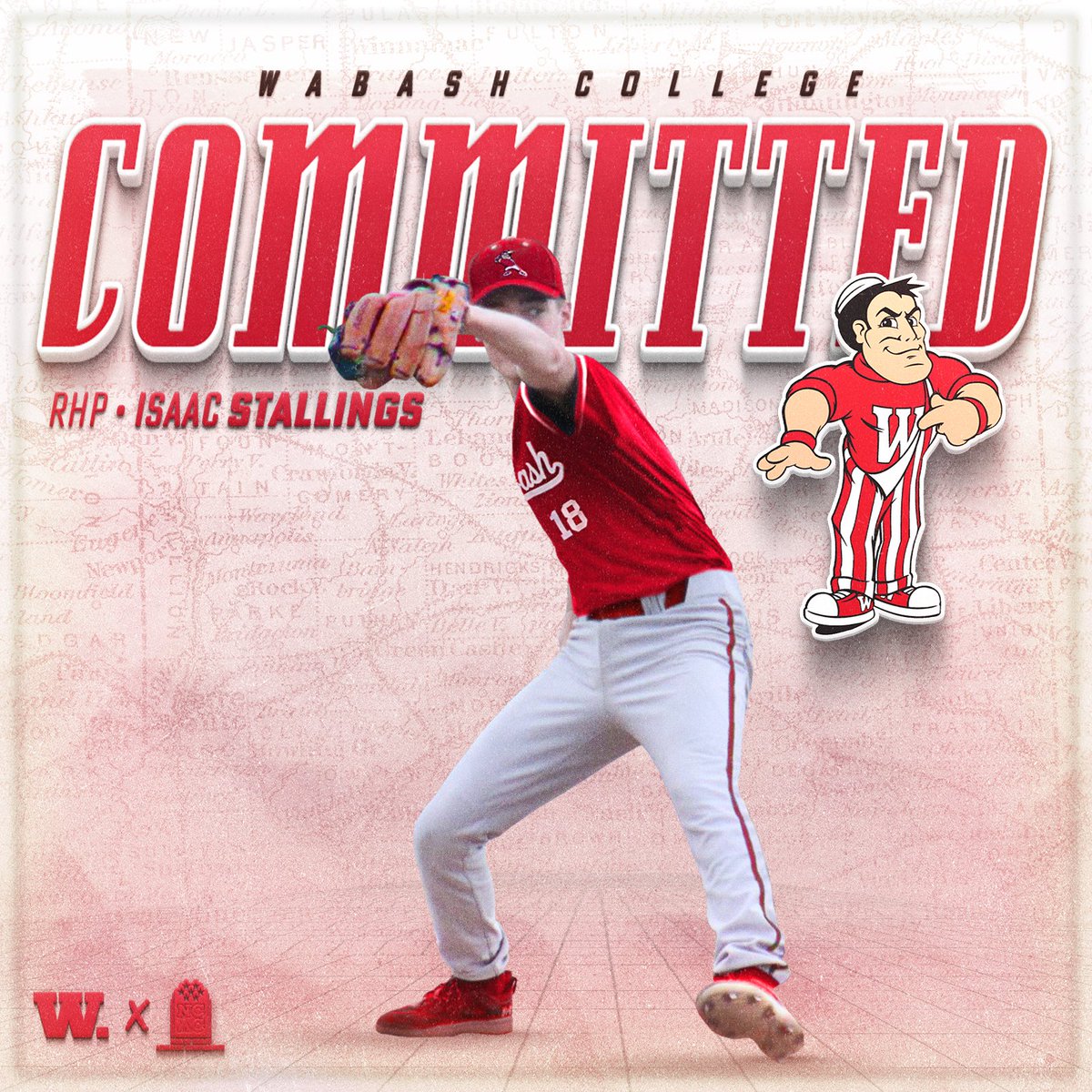 I’m extremely excited to announce my commitment to continue my academic and athletic career at Wabash College! I want to thank my family, parents, and coaches for all the support along the way 
<a href="/WabashBaseball/">Wabash Baseball</a> <a href="/WabashCollege/">Wabash College</a>