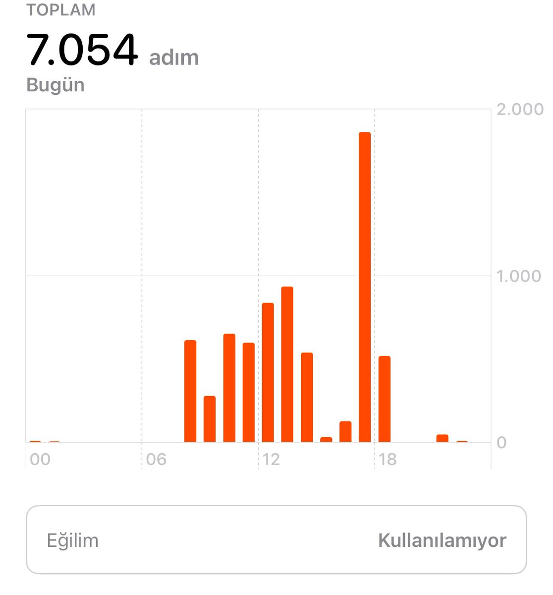 Sabah erkenden kalkıp ordan oraya koşuşturmuşum, bayılmamak için zor tutuyorum kendimi , o sırada adım sayarımın bünyede oluşturduğu “hiç bişey yapmamışsın ki “ etkisi