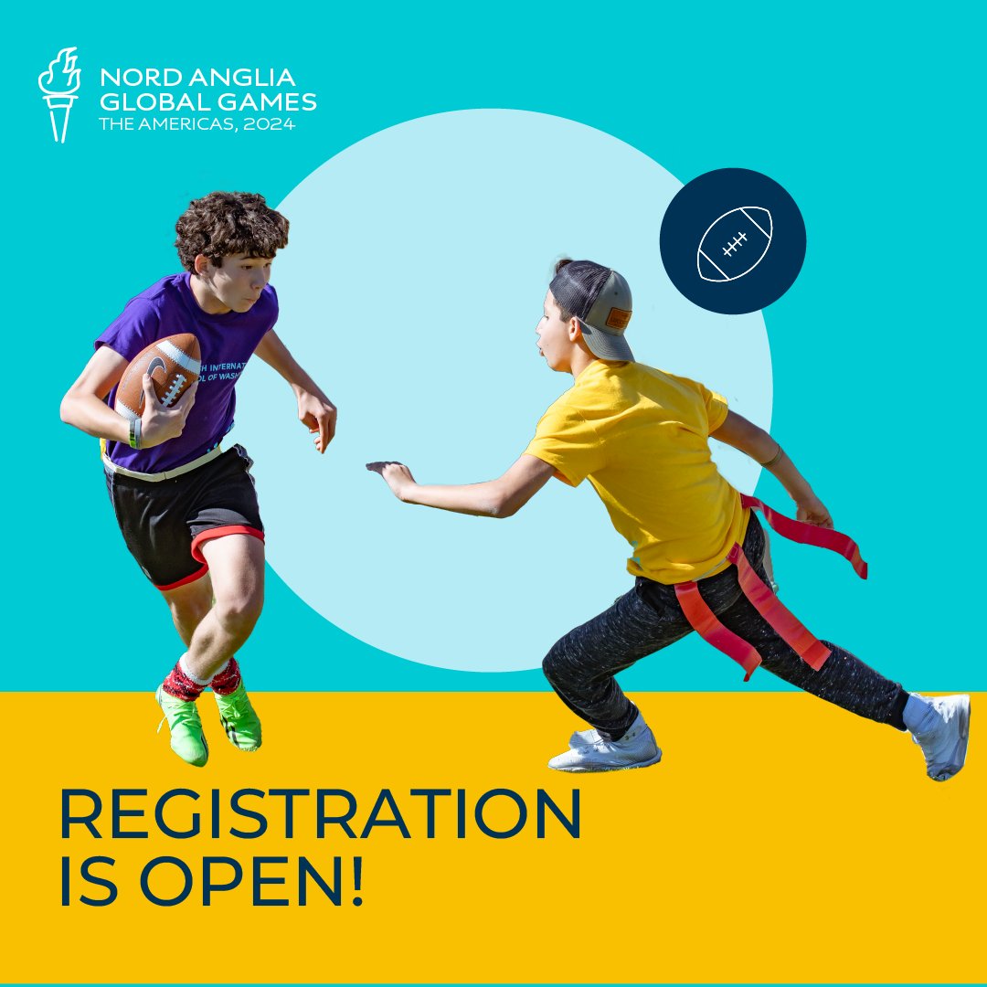 BISCSouthLoop's tweet image. Registration is now open for the Global Games in Florida! Get ready to compete against Year 8 and 9 athletes from around the Americas in a thrilling showcase of sportsmanship and skill.
#NAEGlobalGames #CreateYourFuture #Collaborative #BISCSLCommunity #Curious #BulldogStrong