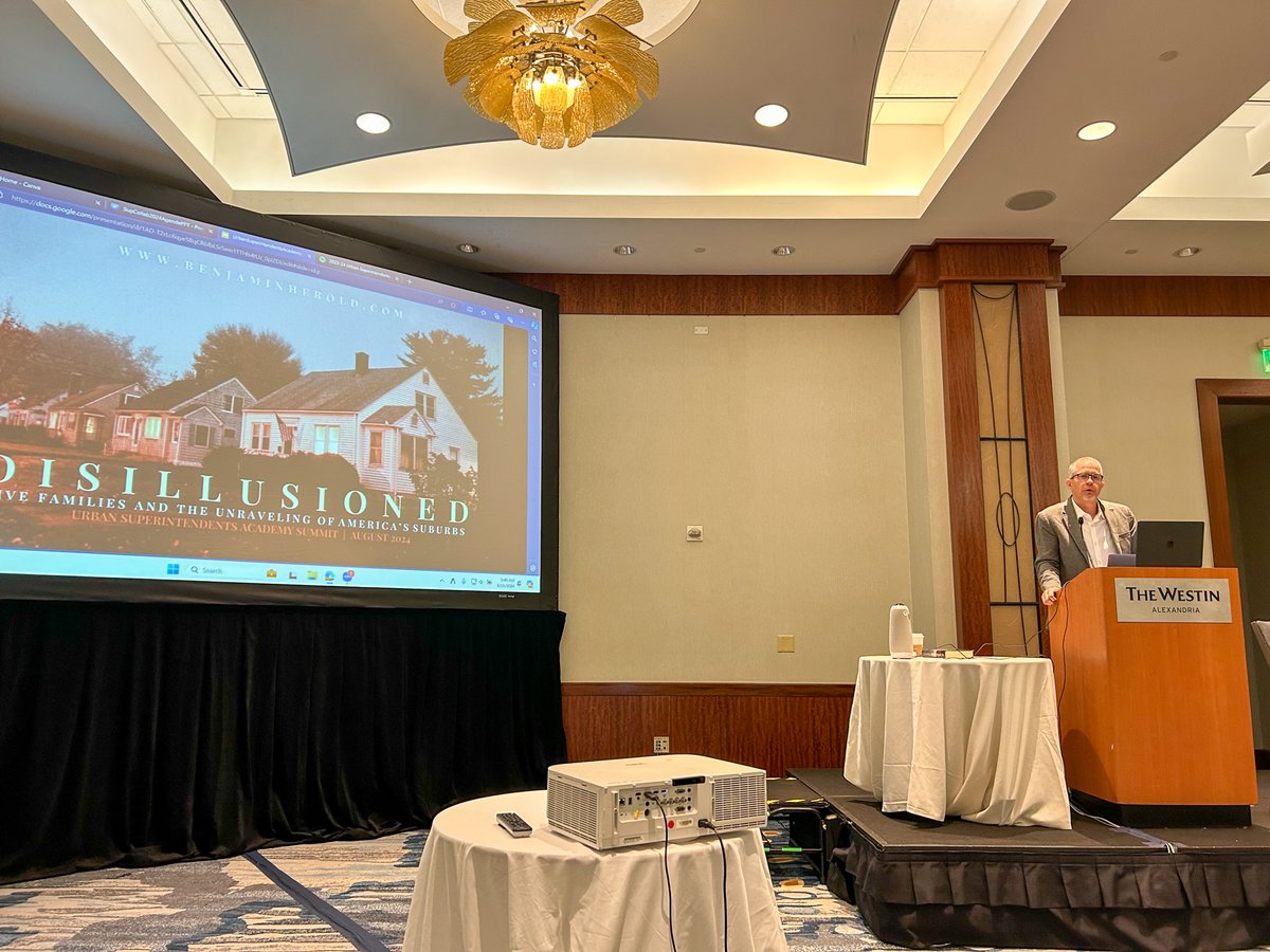 So thrilled to be in this room, with these amazing educators! Thanks to <a href="/AASAHQ/">AASA</a> <a href="/USCRossier/">USC Rossier</a> <a href="/HowardU/">Howard University</a> for inviting me &amp; Bethany Smith to share #DISILLUSIONED with the tenth cohort of the Urban Superintendents Academy earlier this month.