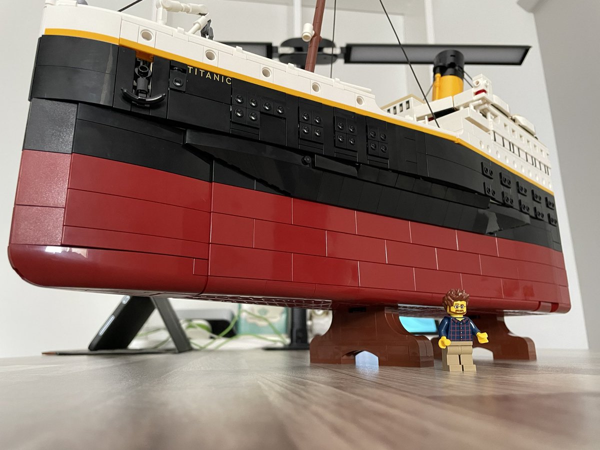 Having no fingers that won’t stop me building the most famous ship in the world ever, the Titanic built in Belfast and a wee man from Portstewart with a disability to build it. This is what I’ve done so far. enjoy👌🏼🥰 <a href="/TitanicQuarter/">Titanic Quarter</a> <a href="/HarlandWolffplc/">Harland & Wolff</a>