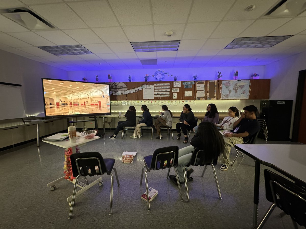 Mrs. Marin (@arriaga_ms) on Twitter photo Today’s lesson was all about successful people. Made sense that we also watched our Class + Campus Expectation video!! We talked about Glows (positive moments) and Grows! (How could we improve future video productions?) 🤍
#AldineImpact <a href="/DavisHS_AISD/">General Benjamin O. Davis, Jr. Senior High School</a> <a href="/davishs_falcons/">Anthony Watkins</a> <a href="/AldineAEA/">Aldine AEA</a> Today’s lesson was all about successful people. Made sense that we also watched our Class + Campus Expectation video!! We talked about Glows (positive moments) and Grows! (How could we improve future video productions?) 🤍
#AldineImpact <a href="/DavisHS_AISD/">General Benjamin O. Davis, Jr. Senior High School</a> <a href="/davishs_falcons/">Anthony Watkins</a> <a href="/AldineAEA/">Aldine AEA</a>