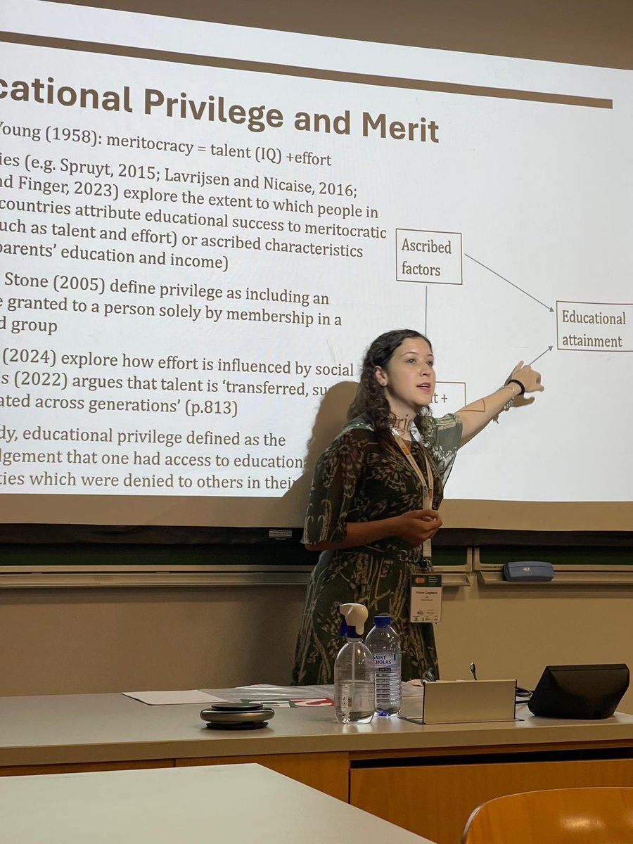 Presented my work in progress on perceptions of educational privilege and fairness of educational opportunities @ECER conference in Cyprus