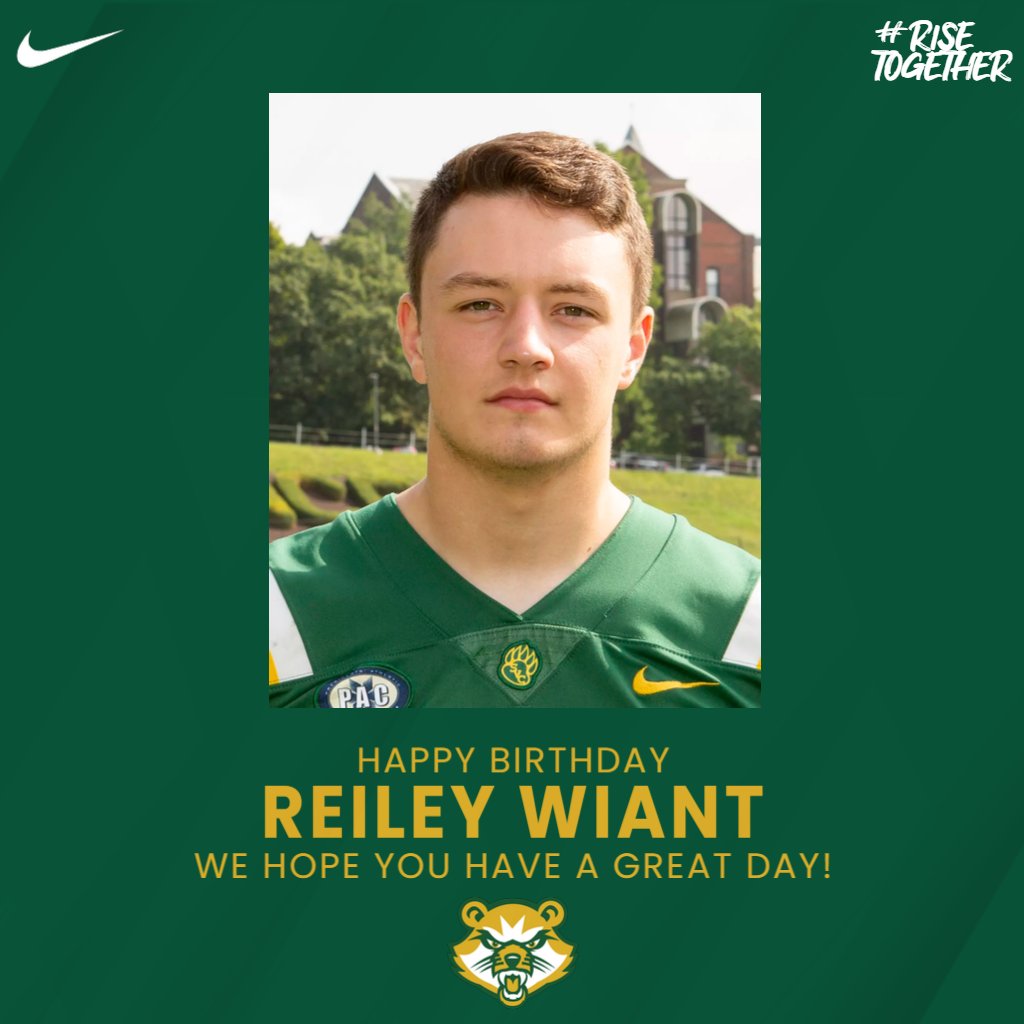 Join us in wishing a happy birthday to linebacker Reiley Wiant!

#RiseTogether