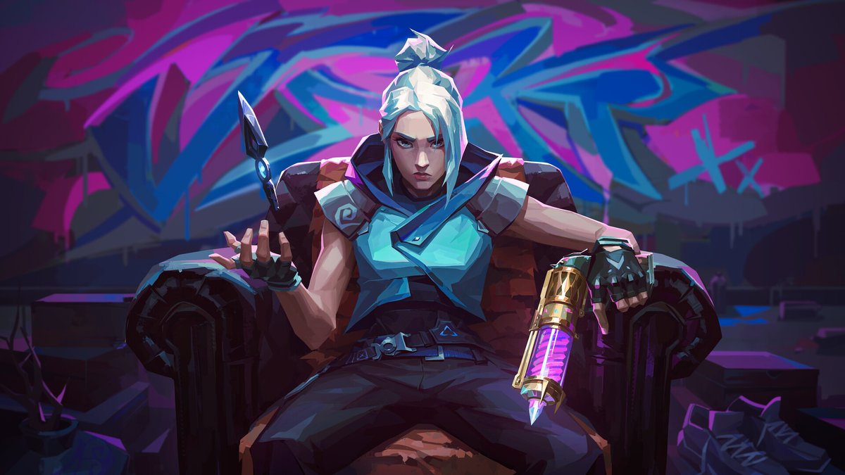 FRIERENcontent's tweet image. VALORANT X Arcane wallpaper