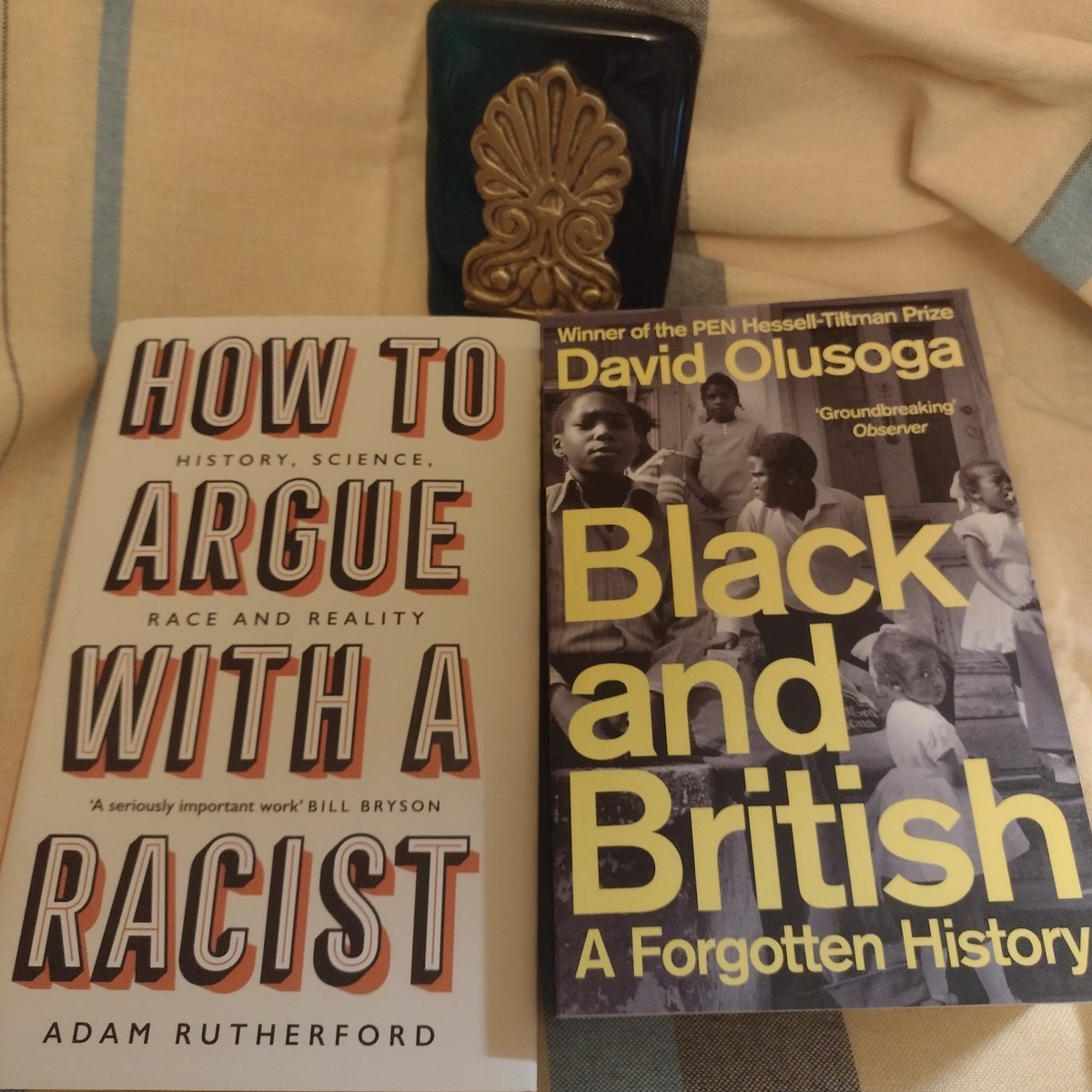 Contested Histories 
One of our Friday 20th September Sessions at <a href="/CorfuArts/">Corfu Literary Festival 💙</a> with these two brilliant brain boxes