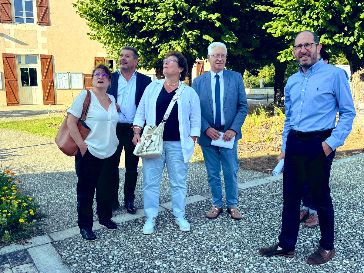 📍 À Sèvres-Anxaumont avec Pascale Guittet et Claude Edelstein autour du Maire <a href="/Romain_Mignot_/">Romain Mignot</a> et de son équipe : 

❇️ Echanges sur les projets 
❇️ Visite de l’IME de Moulins 
❇️ Visite de l’EHPAD la Brunetterie 

Une commune dynamique soutenue par le <a href="/departement86/">Département de la Vienne</a> !