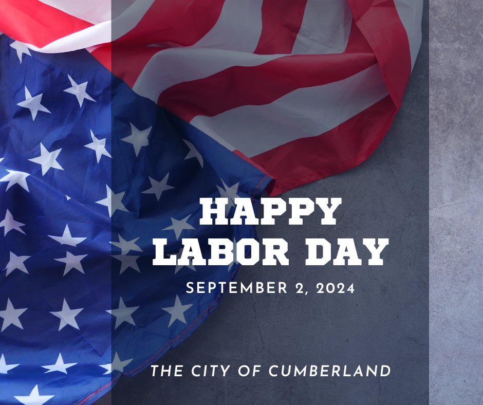 Just a quick reminder that City Hall will be closed today (9/2) in observance of Labor Day, with no employees available. Current regular operations of City Hall will be closed to the public, with staff resuming operations tomorrow Tuesday, September 3rd.