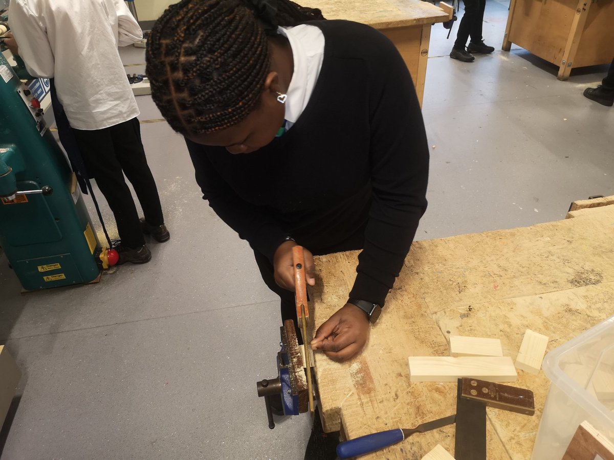 S3 Practical Woodworkers on the tools <a href="/stbenedictsren/">St Benedict's High School</a>