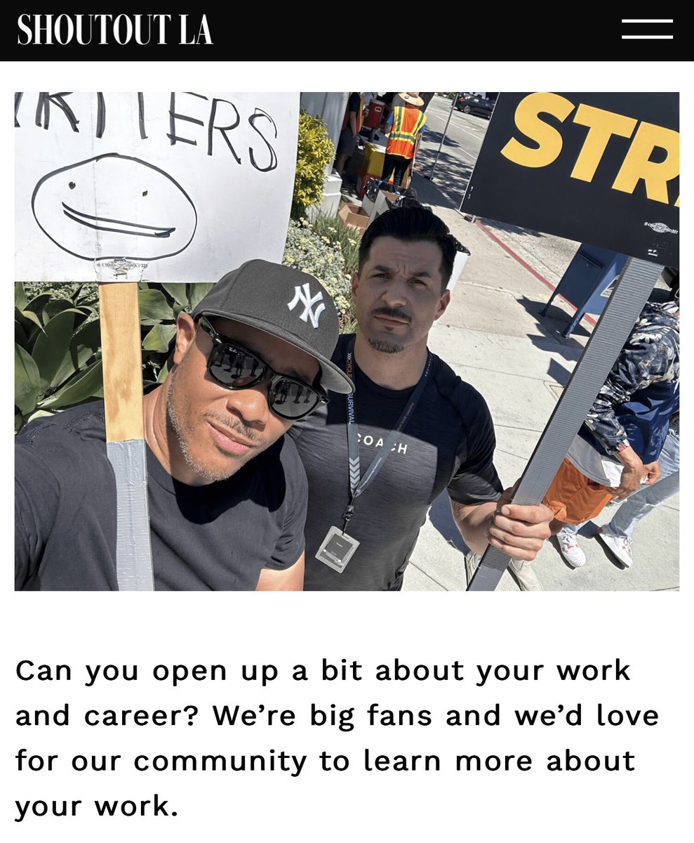 Balance510's tweet image. S/o #shoutoutla for the dope write up! My journey from rap music to screenwriting has been filled with surprises at every turn and I love every moment of it! #tvwriter #blackscreenwriter #screenwriter Bay 2 La! 📸 @SilenceDemALL