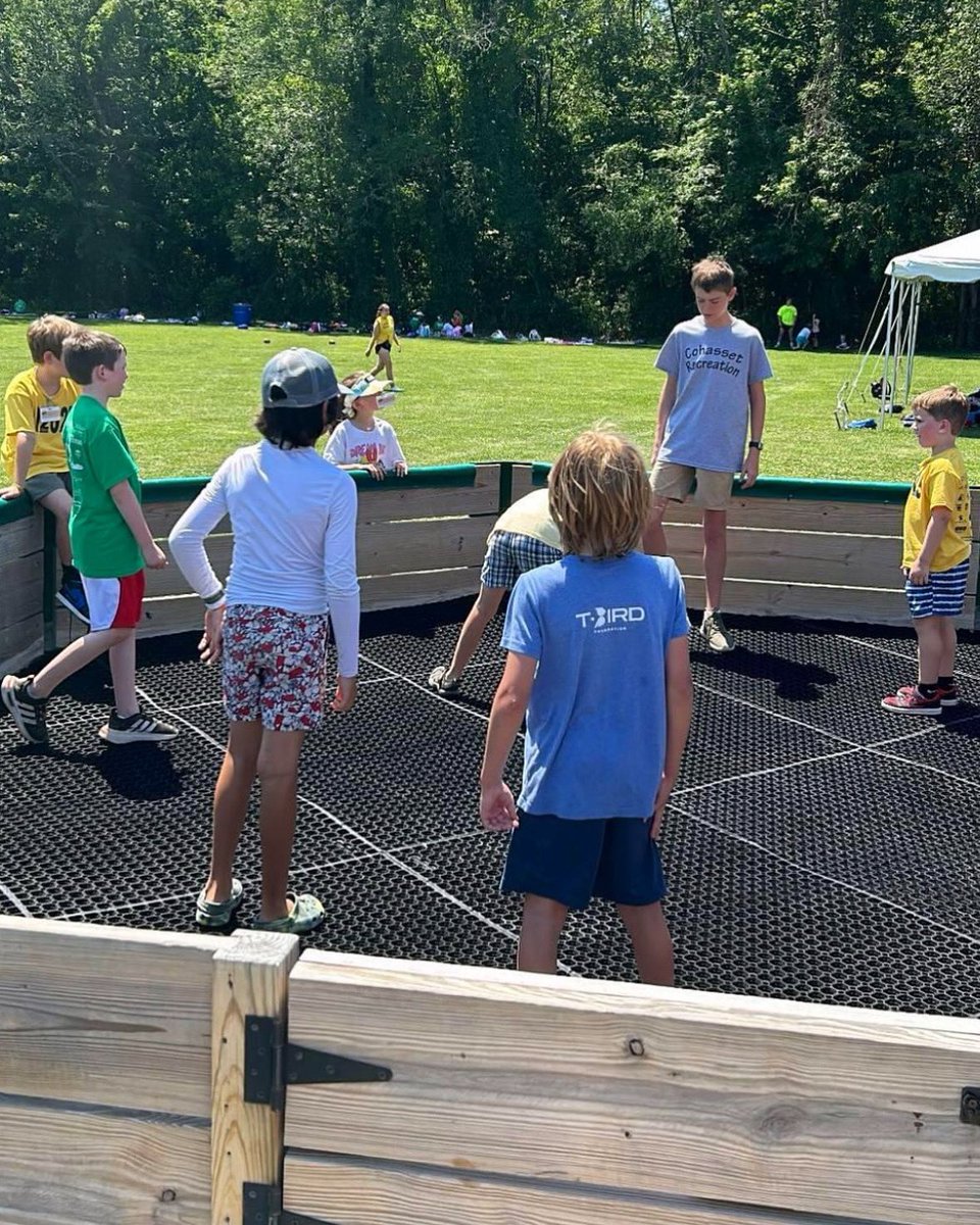 While there is still one week left of summer to enjoy, Cohasset children were already able to reap the benefits of one of our spring grants during @cohassetrecreation playground camp this summer.