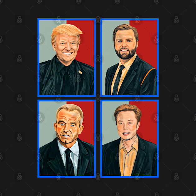 graphicaes97132's tweet image. trump vance kennedy elon musk 

teepublic.com/t-shirt/650757…

#3Trump #Trump #RobertKennedyJr #elonmusk #JDVance 

@RobertKennedyJr 
@realDonaldTrump 
@elonmusk 
@JDVance