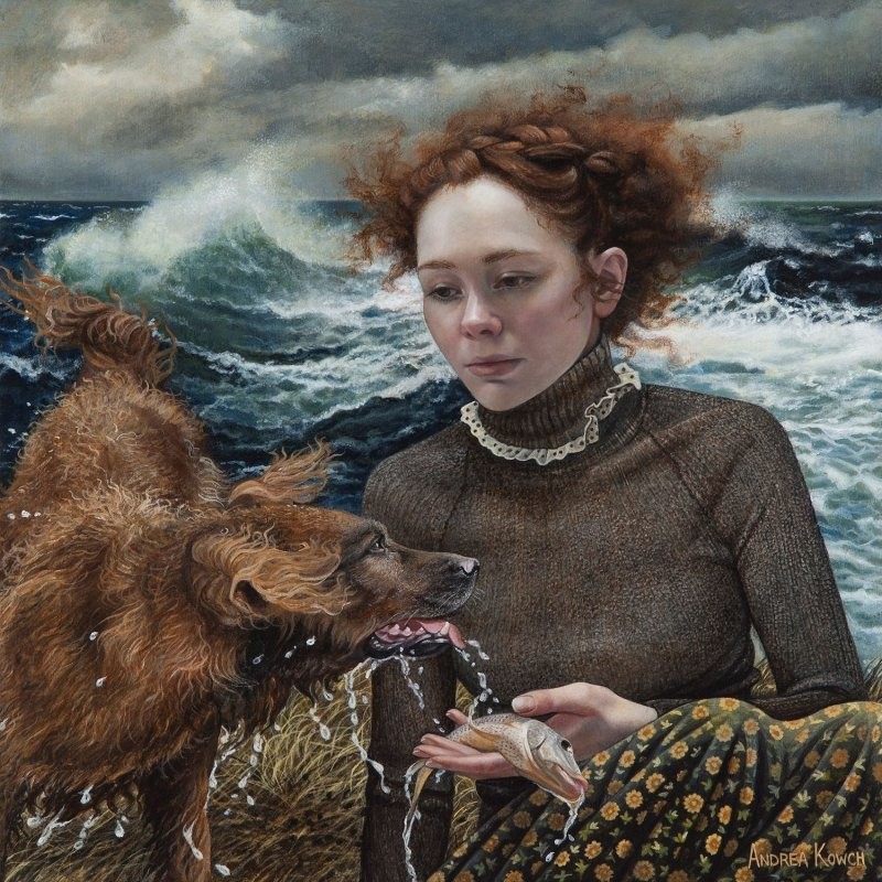 mitchel_ell's tweet photo. Andrea Kowch (1986) is an contemporary American artist. #realism #art #mysterious https://t.co/roXi1Vfys0