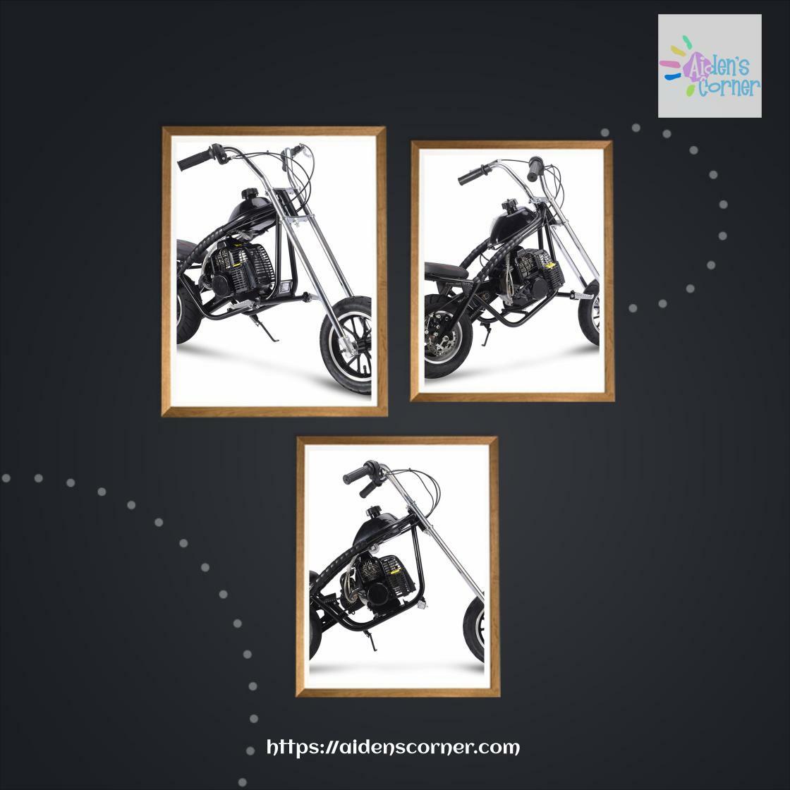 BUYCADE's tweet image. Just in! This unique MotoTec 49cc Gas Mini Chopper Black for $499.00. 
aidenscorner.com/products/motot…