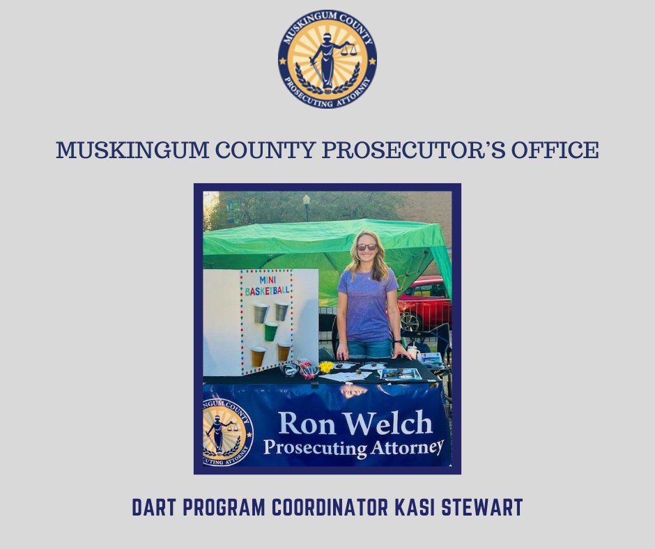 The Muskingum County Prosecutor’s Office worked towards the goals of #OverdoseAwarenessWeek by educating people about our DART diversion program. 

bit.ly/3T5oA3U