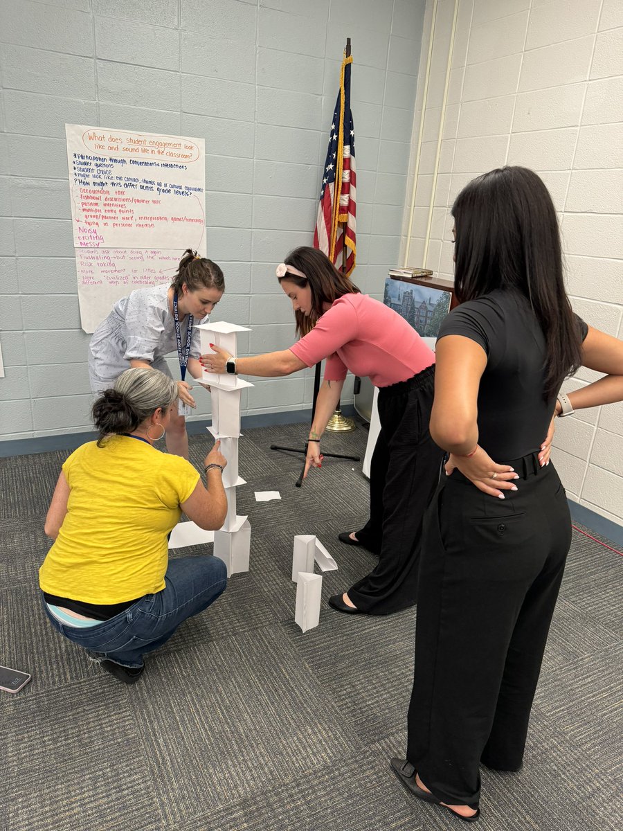 More excitement with our new teachers and staff!!  From engaging in the Written Conversation World Cafe Protocol, 
to fun teambuilding activities, and much more!! <a href="/SlentzKen/">Ken Slentz</a> <a href="/dobbsferryufsd/">dobbsferryschools</a> <a href="/johnfalino1/">Dr. John Falino</a> 💙⭐️