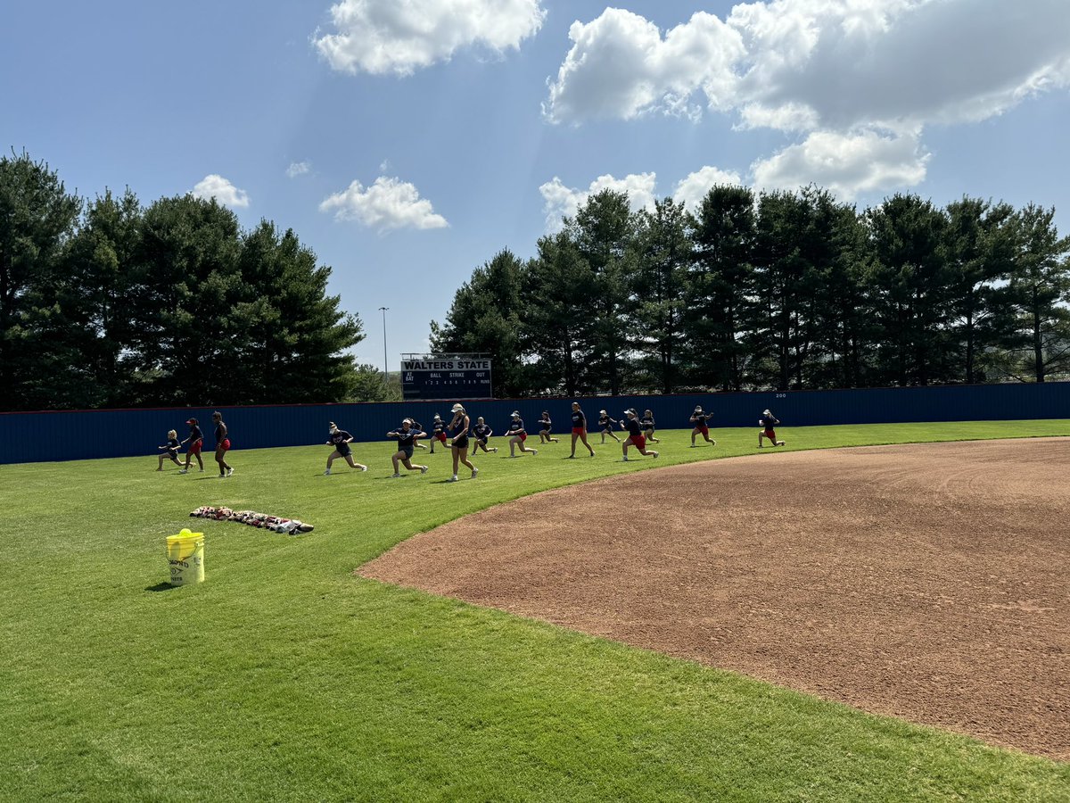 First day of practice in the books 📚✨
<a href="/WSCCsoftball/">WaltersStSoftball</a>
