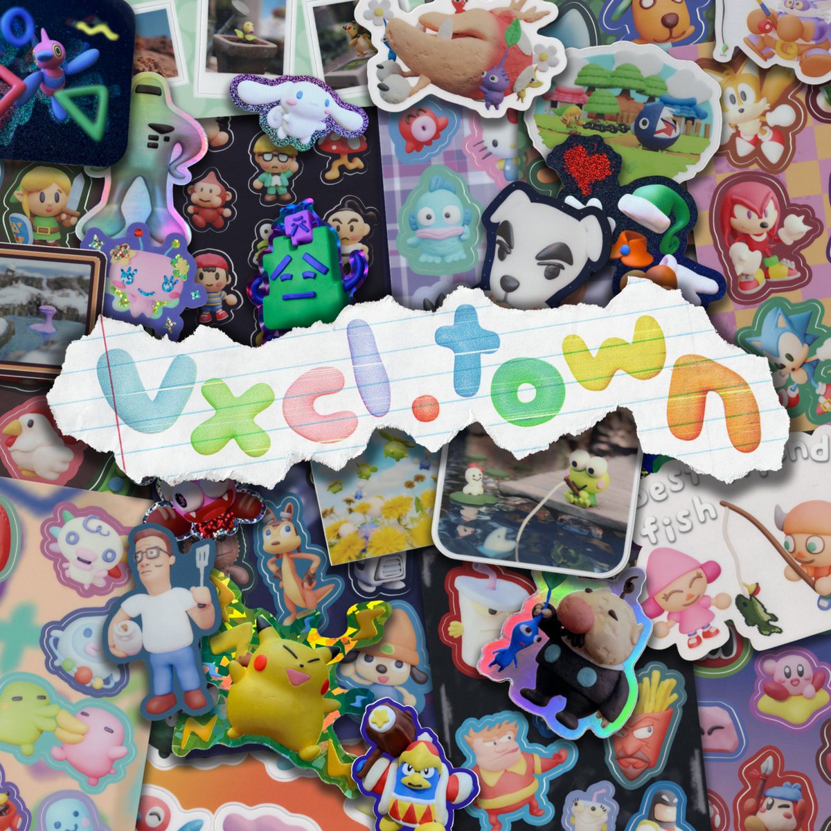 Vxcl's tweet image. i put all of my old sticker sets up for sale...