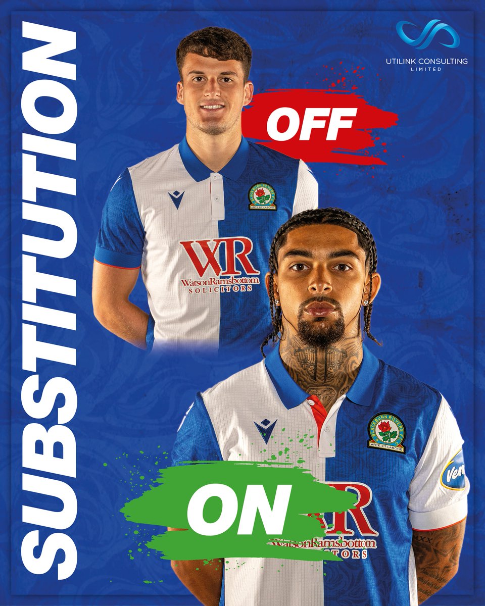Rovers's tweet photo. @UtilinkConsult 66' ๐น #Rovers 1-0 #BlackpoolFC ๐
๐ Next two:
โฉ๏ธ Harry Pickering & Jack Vale
โช๏ธ Kyle McFadzean & Tyrhys Dolan
@UtilinkConsult | #ROVvBPL ๐ตโช๏ธ https://t.co/tJIvpIWNX7
