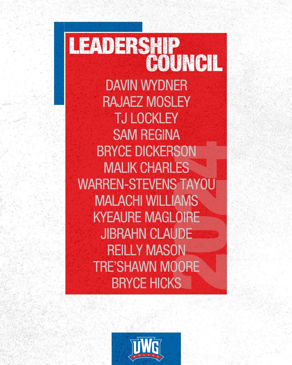 In good hands with this group of leaders 🐺

#WeAreOne