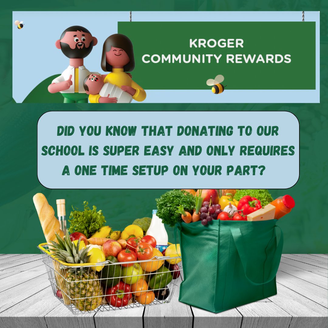 It's easy peasy to support our school!  First head to the link below and follow the simple instructions to link your shopper card and digital account to Woodbrook.  Thank you for your support and happy shopping!     

kroger.com/i/community/co…