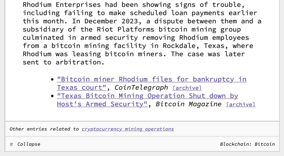 Bitcoin mining company Rhodium Enterprises files for bankruptcy August 26,  2024