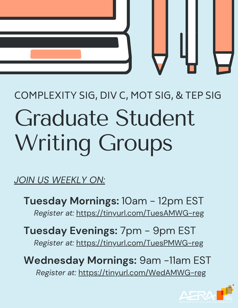 AERA TEPsig GRADS tweet media