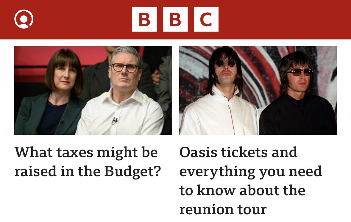 Sweet that Liam &amp; Noel have dressed like their Mum &amp; Dad.