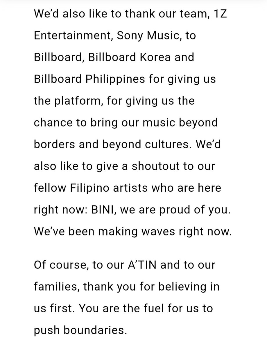 maria171819g's tweet photo. Sobrang proud ako sa buong acceptance speech ni Pablo!  Sheesh!

SB19 VOICES OF ASIA
@SB19Official #SB19
#SB19atBillboardKPower100
#SB19atGENTOsaKorea https://t.co/VTpnTQoPW0