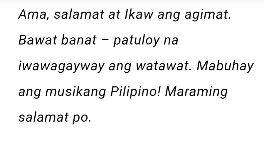 Sobrang proud ako sa buong acceptance speech ni Pablo!  Sheesh!

SB19 VOICES OF ASIA
<a href="/SB19Official/">SB19 Official</a> #SB19
#SB19atBillboardKPower100
#SB19atGENTOsaKorea