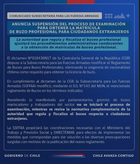 Esperemos que estén evaluando ningún extranjero que pase colao por la supuesta autonomía de las Capitanias de Puerto