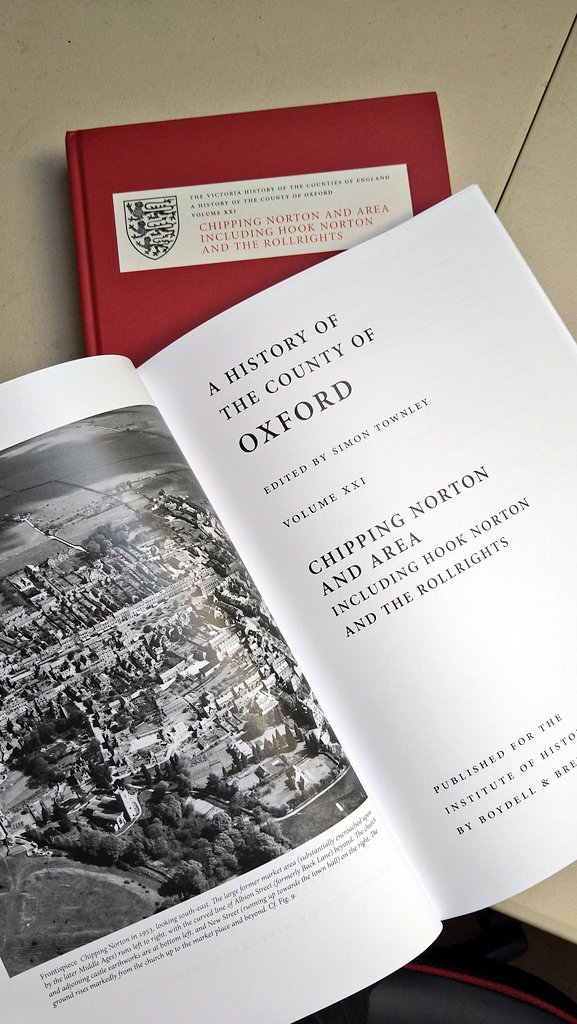 The advance copies are here!!  😃🎉 Available to order from boydellandbrewer.com, with a 25% until 31 Jan - enter code BB003 at the checkout. Covers Chipping Norton, Over Norton, Hook Norton, the Rollrights, Salford, Swerford - 403pp, 109 maps/illustrations, 8 colour plates