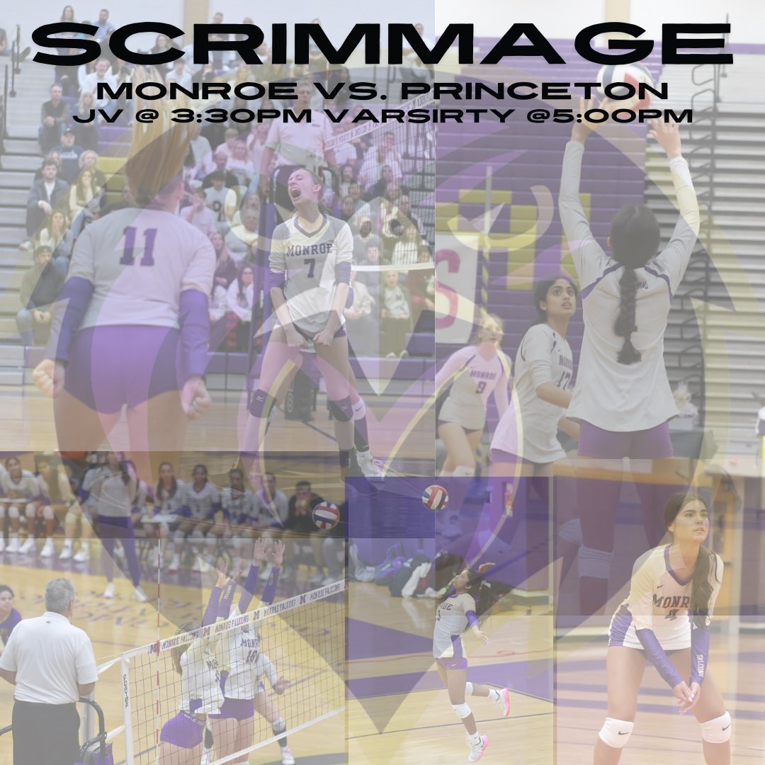 Another home scrimmage - come out &amp; support! 🏐